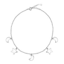 Sofia Milani - Damen Armband 925 Silber - Mond & Sterne - 30222 von Sofia Milani