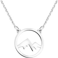 Sofia Milani Kette mit Anhänger Berg, 925 Silber Damen Schmuck von Sofia Milani