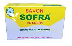 Seife mit Soufer – Akne und fettige Haut – 90 g von Sofra