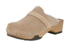 Softclox S3525 Taira Kaschmir - Damen Schuhe offene Schuhe - 12-Taupe, Größe:39 EU von Softclox