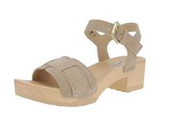 Softclox S3570 Peppina Kaschmir - Damen Schuhe Sandaletten - 01-Taupe, Größe:40 EU von Softclox