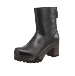 Softclox S3613 Olympia Nappa - Damen Schuhe Stiefel - 04-Schwarz, Größe:37 EU von Softclox