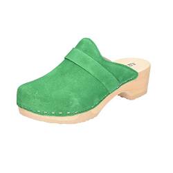 Softclox Tamina Fashion-Green (Natur) Clogs für Damen von Softclox