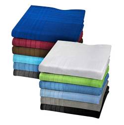 Softfabric Herren Taschentücher 100% reine weiche Baumwolle Taschentuch Muster Farbige Einstecktücher Tolles Geschenk 43 x 43 cm von Softfabric
