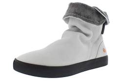 Softinos Damen Boots SHAZ614SOF, Frauen Stiefel,lose Einlage, boots lederstiefel freizeit,Weiß(WHITE),41 EU / 7.5 UK von Softinos