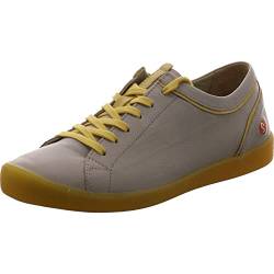 Softinos Damen IBBA691SOF Sneaker, Ligh Grey/Light Yellow, 37 EU von Softinos