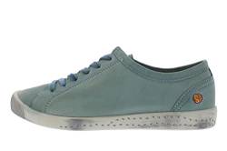 Softinos Damen Sneakers, Frauen,Low-Top Sneaker,lose Einlage,Freizeit,sportlich,Halbschuhe,straßenschuhe,Strassenschuhe,Blau (Diesel),36 EU / 3.5 UK von Softinos