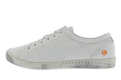 Softinos Damen Sneakers, Frauen,Low-Top Sneaker,lose Einlage,Strassenschuhe,Sportschuhe,Freizeitschuhe,Turnschuhe,Weiß (White),39 EU / 6 UK von Softinos