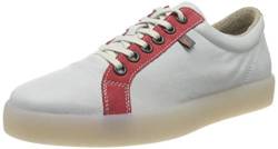 Softinos Herren REED595SOF Sneaker, Mehrfarbig (White/Lipstick Red 003), 40 EU von Softinos