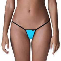 Sohimary 411 Damen Mini String Tanga XS S M 32 34 36 38 Blau von Sohimary