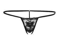 Sohimary 484 Damen Mini Offen Spitze String Tanga 32 34 36 38 XS S M Weiß von Sohimary