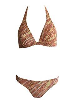 Solar Tan Thru Neckholder-Triangel-Bikini braun, Gr. 38 B-Cup von Solar