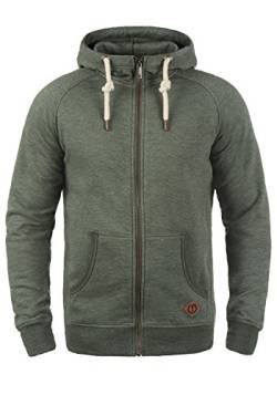 !SOLID SDVitu Zip-Hoodie Herren Sweatjacke Kapuzenjacke Hoodie mit Kapuze und Reißverschluss, Größe:XL, Farbe:Climb Ivy Melange (8785) von !Solid