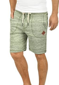 !Solid Aris Herren Sweatshorts Kurze Hose Jogginghose Mit Melierung Und Kordel Regular Fit, Größe:M, Farbe:Ivy Green (3797) von !Solid