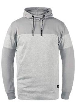 Solid Bekir Herren Kapuzenpullover Hoodie Pullover mit Kapuze, Größe:L, Farbe:Grey Melange (1840051) von Solid