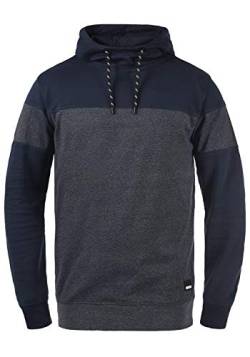 Solid Bekir Herren Kapuzenpullover Hoodie Pullover mit Kapuze, Größe:L, Farbe:Insignia Blue (194010) von Solid