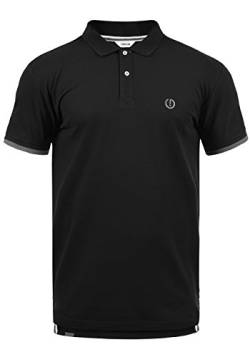 Solid BenjaminPolo Herren Poloshirt Polohemd T-Shirt Shirt Mit Polokragen, Größe:M, Farbe:Black (9000) von Solid