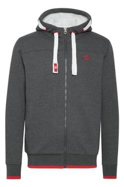 !Solid BenjaminZip Pile Herren Sweatjacke Kapuzen-Jacke Zip-Hoodie Mit Teddy-Futter, Größe:L, Farbe:Med Gre P (P8254) von !Solid