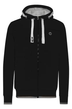 !Solid BenjaminZip Pile Herren Sweatjacke Kapuzen-Jacke Zip-Hoodie Mit Teddy-Futter, Größe:M, Farbe:Black Pil (P9000) von !Solid