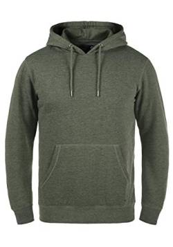 Solid Bert Herren Kapuzenpullover Hoodie Pullover Mit Kapuze Und Fleece-Innenseite, Größe:XXL, Farbe:Climb Ivy Melange (8785) von Solid