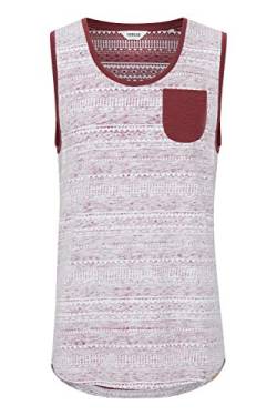 Solid Imbre Herren Tank-Top Mit Rundhalsausschnitt Aus 100% Baumwolle Regular Fit, Größe:L, Farbe:Wine Red (0985) von Solid