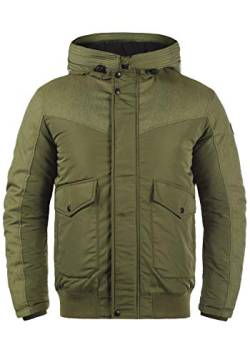 Solid Inacio Herren Winterjacke Herrenjacke Jacke mit hochabschließender Kapuze, Größe:M, Farbe:Ivy Green (190512) von Solid