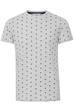 Solid Jarvis Herren T-Shirt O-Neck, Größe:L, Farbe:Light Grey Melange (1541011) von Solid