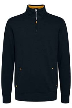 Solid Karan Troyer Herren Sweatshirt Pullover Sweater mit Stehkragen Regular Fit, Größe:L, Farbe:Insignia Blue (194010) von Solid