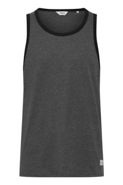 Solid Malino Herren Tank Top Mit Rundhalsausschnitt, Größe:M, Farbe:Forged Iron Melange (2820M) von Solid