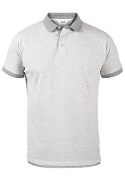 Solid Panos Herren Poloshirt Polohemd T-Shirt, Größe:L, Farbe:Light Grey Melange (8242) von Solid