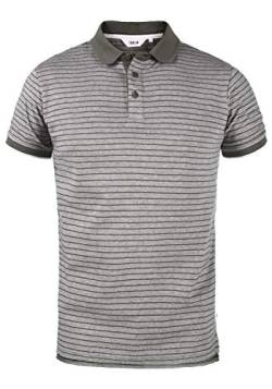 Solid Pantelis Herren Poloshirt Polohemd T-Shirt, Größe:L, Farbe:Med Grey Melange (8254) von Solid