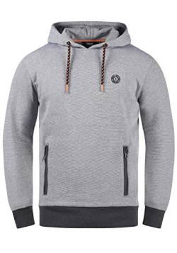 Solid Raffa Herren Kapuzenpullover Hoodie Pullover mit Kapuze, Größe:M, Farbe:Grey Melange (1840051) von Solid