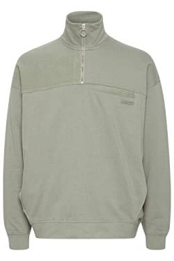 !Solid SDApollo SW Troyer Herren Sweatshirt Pullover Sweater mit Reißverschluss aus 100% Baumwolle, Größe:L, Farbe:Vetiver (170613) von !Solid