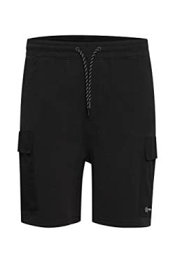 !Solid SDBarett Herren Sweatshorts Kurze Hose Jogginghose mit elastischem Bund und Kordeln Regular Fit aus 100% Baumwolle, Größe:XL, Farbe:True Black (194008) von !Solid