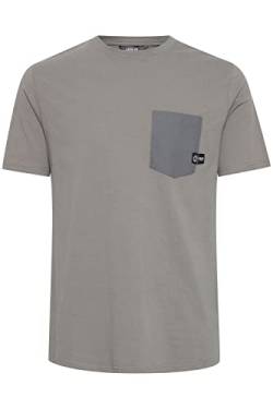 Solid SDBasto Herren T-Shirt Kurzarm Shirt mit Brusttasche aus 100% Baumwolle, Größe:XL, Farbe:Mid Grey (184005) von Solid