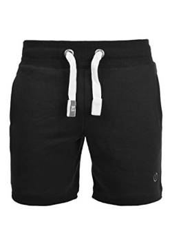 Solid SDBennShorts Herren Sweatshorts Kurze Hose Jogginghose mit Fleece-Innenseite und Kordel, Größe:M, Farbe:Black (9000) von Solid