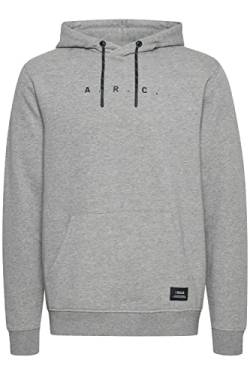 !Solid SDDarcio Herren Kapuzenpullover Hoodie Pullover mit Kapuze und Känguru Tasche Print, Größe:XL, Farbe:Gray Melange (1840051) von !Solid