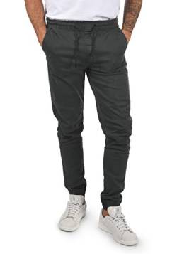 Solid SDHenako Herren Chino Hose Stoffhose mit Stretch und elastischer Beinabschluss, Größe:2XL, Farbe:Forged Iron (2820) von Solid