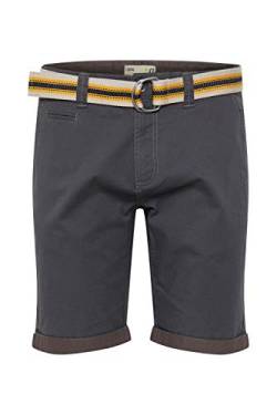 !Solid SDLagos Herren Chino Shorts Bermuda Kurze Hose mit Gürtel und Stretch Regular Fit, Größe:L, Farbe:Dark Grey (2890) von !Solid