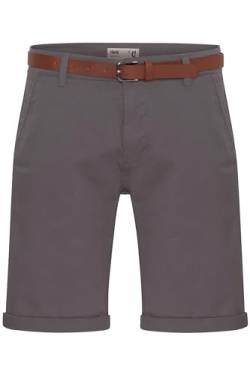 Solid SDMontijo Chino Shorts Bermuda Kurze Hose mit Gürtel und Stretch, Größe:M, Farbe:Dark Grey (2890) von Solid
