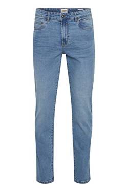 Solid SDRyder Blue 200 Blue 200 Herren Jeans Hose Denim mit Gürtelschlaufen Regular Fit, Größe:W34/34, Farbe:Light Blue Denim (700027) von Solid