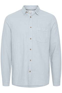 Solid SDStephan Herren Hemd aus Leinenmix Freizeithemd Langarm, Größe:XL, Farbe:Skyway (144112) von Solid