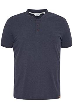 !Solid SDTrip BT Herren Big & Tall Poloshirt Polohemd T-Shirt mit Polo-Kragen, Größe:5XL, Farbe:INS BL Mel (7989915) von !Solid