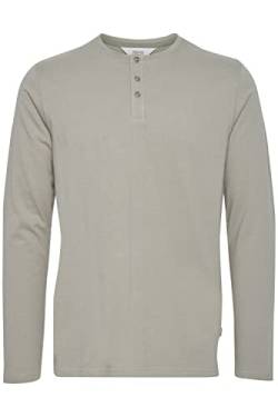 !Solid SDVinton LS Herren Longsleeve Langarmshirt Shirt Henley-Ausschnitt Rundhals hochwertige Baumwoll-Qualität, Größe:L, Farbe:Vetiver (170613) von !Solid