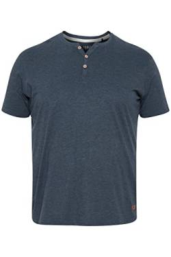 !Solid SDVolker BT Herren Big & Tall T-Shirt Kurzarm Shirt mit Grandad Ausschnitt, Größe:3XL, Farbe:INS BL Mel (7989915) von !Solid