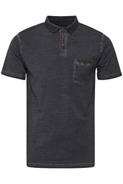 Solid Termann Herren Poloshirt Polohemd T-Shirt Shirt Mit Polokragen Aus 100% Baumwolle, Größe:M, Farbe:Black (9000) von Solid