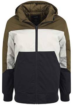 Solid Thello Herren Übergangsjacke Herrenjacke Jacke mit Kapuze, Größe:L, Farbe:Dark Grey (193906) von Solid