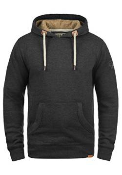 !Solid TripHood Pile Herren Kapuzenpullover Hoodie Sweatshirt Mit Teddyfutter Meliert, Größe:L, Farbe:D Gre Pil (P8288) von !Solid