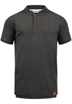 Solid TripPolo Herren Poloshirt Polohemd T-Shirt Shirt Mit Polokragen, Größe:M, Farbe:Dark Grey Melange (8288) von Solid