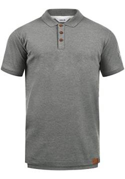 !Solid TripPolo Herren Poloshirt Polohemd T-Shirt Shirt Mit Polokragen, Größe:S, Farbe:Grey Melange (8236) von !Solid